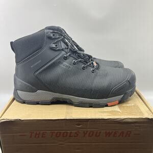 Brunt Ryng Composite Toe Work Boots Men‎ Size 14 Black Waterproof Slip Resistant